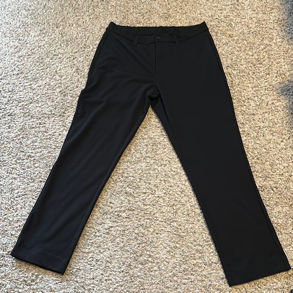 Calvin Klein Straight Fit Black Slacks
